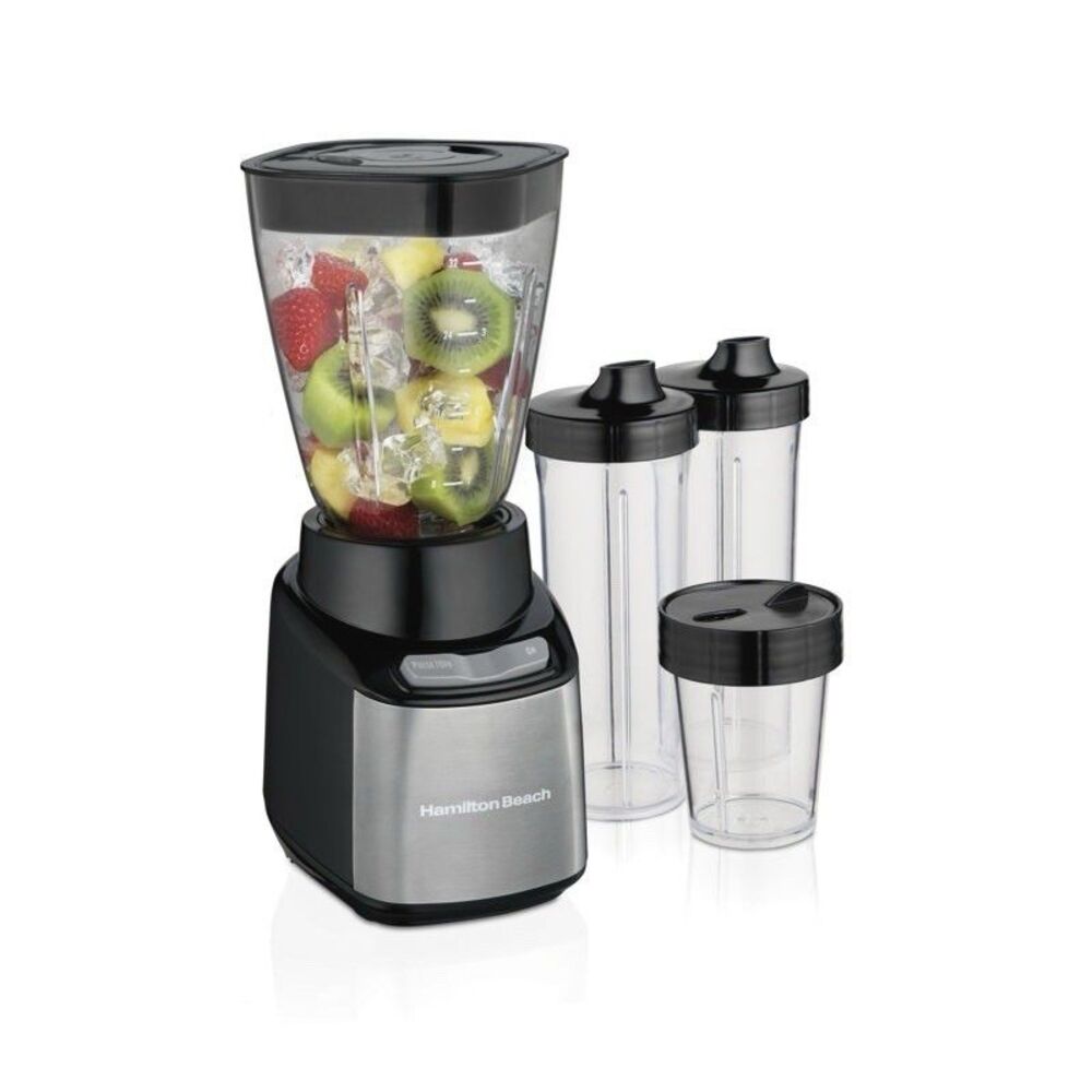 Hamilton Beach MultiBlend 650W 32oz Blender w/ Travel & Grind Jar 52400